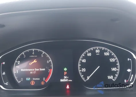 2018 Honda Accord Ex-L 2.0T из США, поврежденный, VIN 1HGCV2F52JA012502